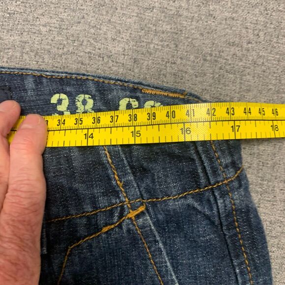 Marithe Francois Girbaud Jeans Tactical Baggy Cargo 34x32 - Picture 13 of 15